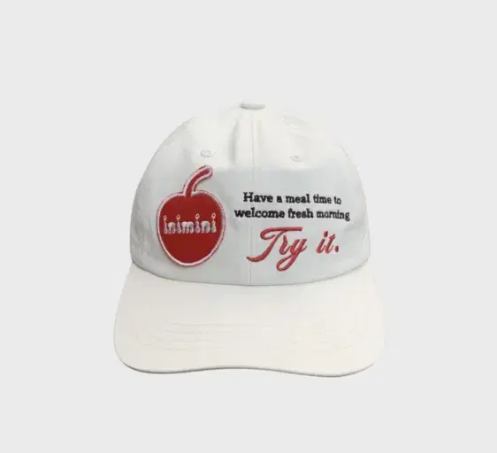 이니미니 inimini try it cap (beige) 볼캡 모자